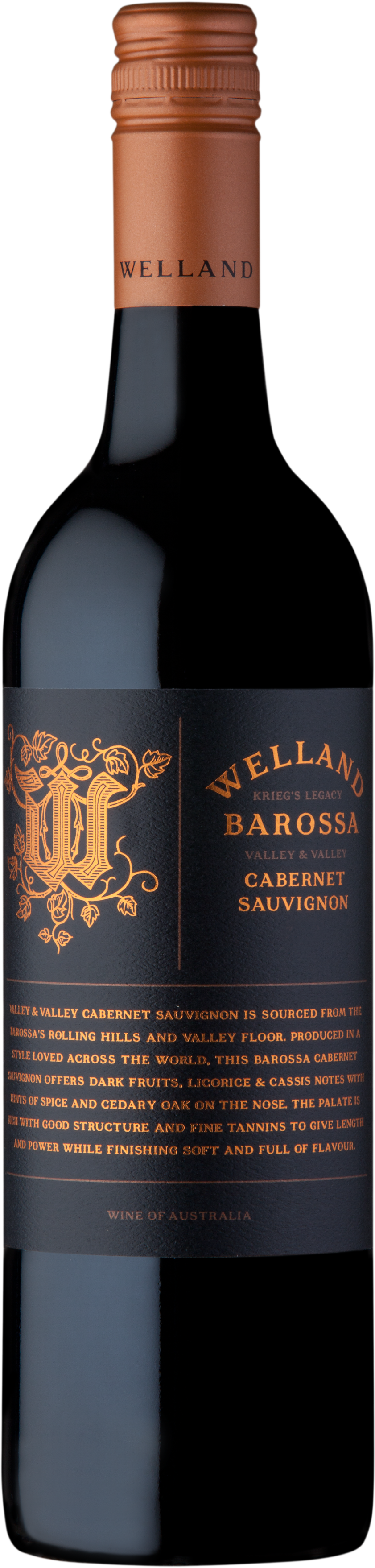 Welland Valley & Valley Barossa Cabernet Sauvignon 2022 Barossa